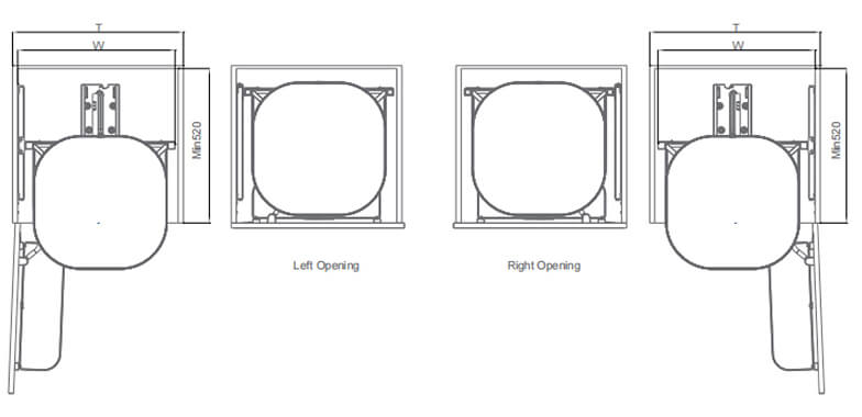 Melora Rotatable Multifunctional Pantry